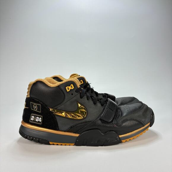 Nike Air Trainer 1 Black College Football Playoffs Pack FJ6196-001 Men\'s Size 12 main image 7